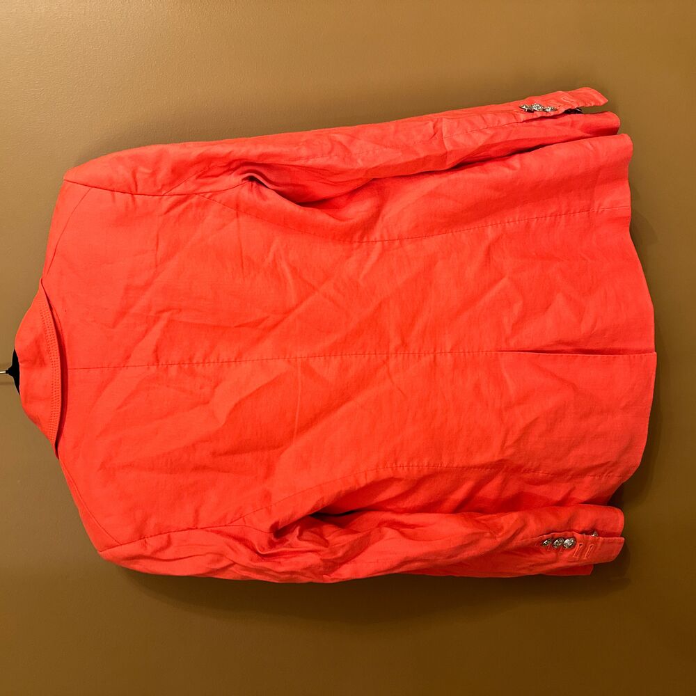 Veronica Beard Orange Single Button Notched Lapel… - image 7